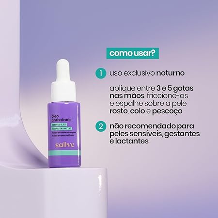 Oleo Antissinais Sallve 30Ml