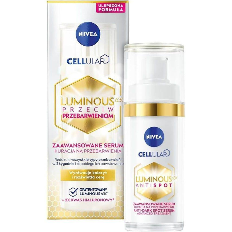 Creme Facial Clareador Nivea Cellular Luminous FPS 50 com 40mL - Drogaria Poupa Centro