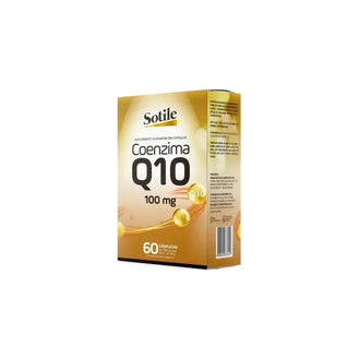 Coenzima Q10 100mg 60 Cápsulas Sotile Sidney Oliveira