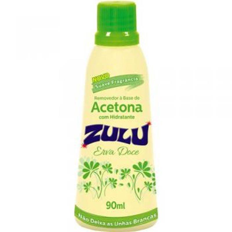 Acetona Zulu Erva Doce 90ml - Drogaria Poupa Centro