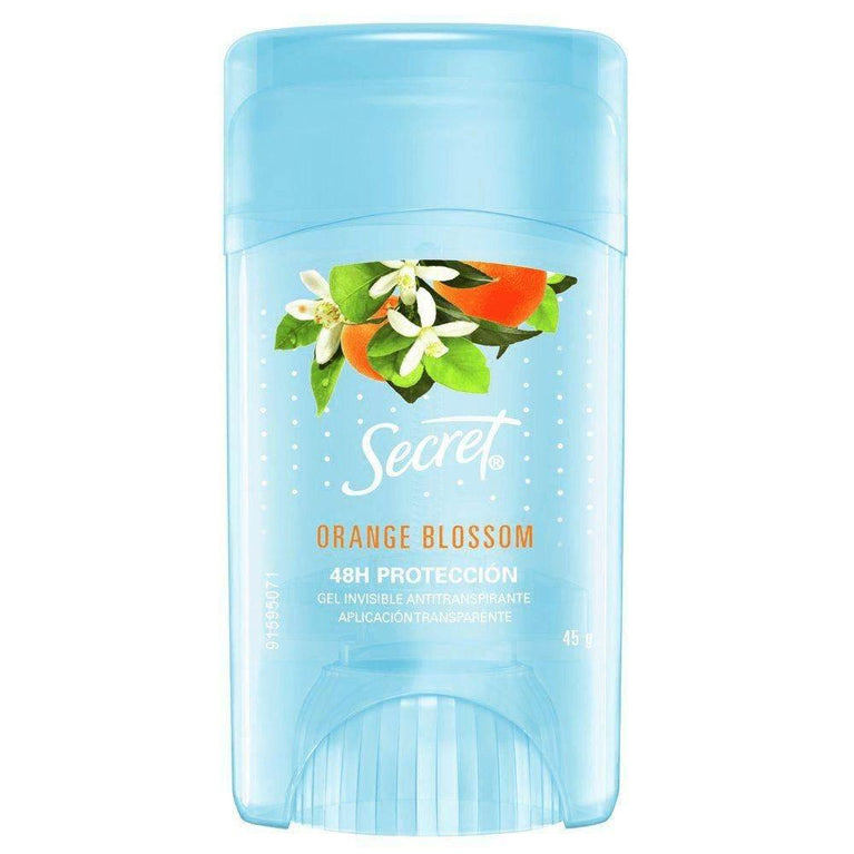 Desodorante Antitranspirante Secret Gel Orange Blosson 45g - Drogaria Poupa Centro