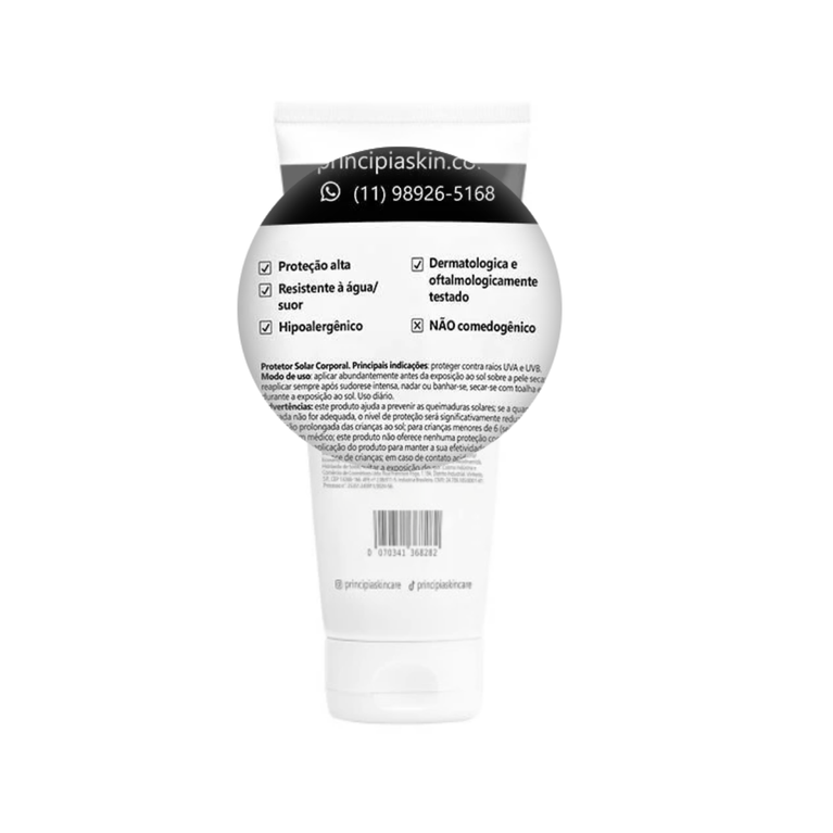 Protetor Solar Corporal FPS35 PS-03 200ml Principia