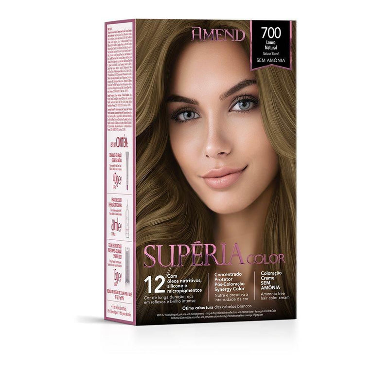 Tinta Amend 700 Louro Natural - Drogaria Poupa Centro