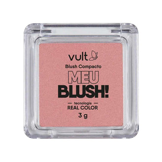 Blush Compacto Vult Meu Blush 3g - Rosa Perolado