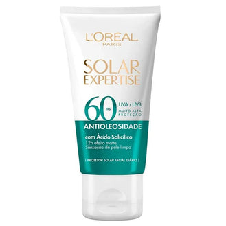 Protetor Solar Facial L'Oreal Paris Solar Expertise Antioleosidade FPS 60 40g