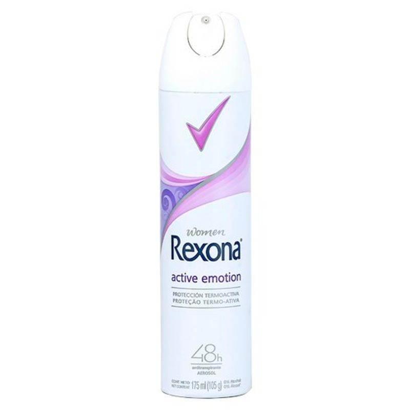 Desodorante Aerosol Rexona Active Emotion 150ml - Drogaria Poupa Centro