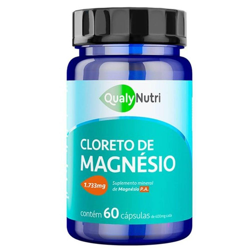 Cloreto De Magnésio P.A. 60 Cápsulas Qualy Nutri - Drogaria Poupa Centro