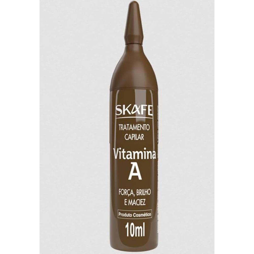 Ampola de Tratamento Capilar Skafe Vitamina A - 10Ml - Drogaria Poupa Centro