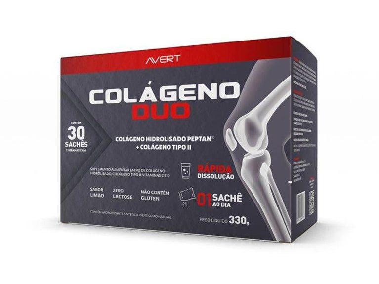 Colágeno Duo 30 Sachês - Drogaria Poupa Centro