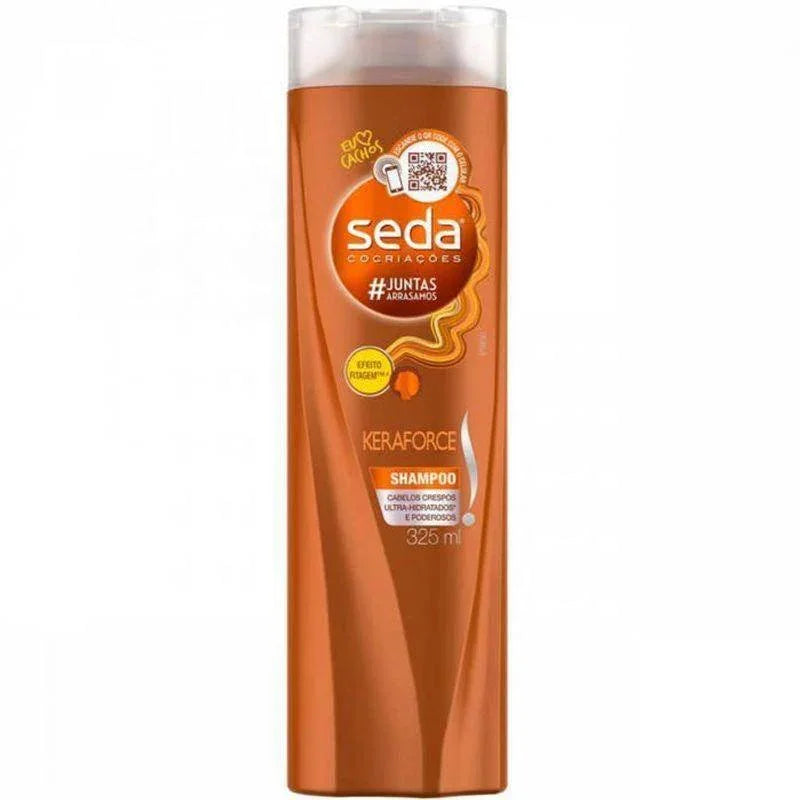 Shampoo Seda 325ml Keraforce - Drogaria Poupa Centro
