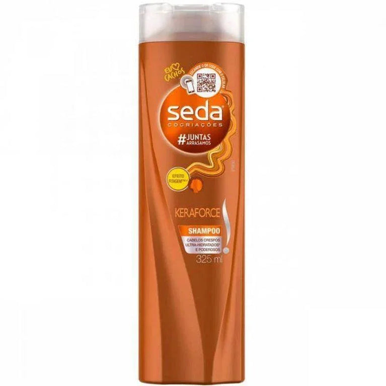 Shampoo Seda 325ml Keraforce - Drogaria Poupa Centro