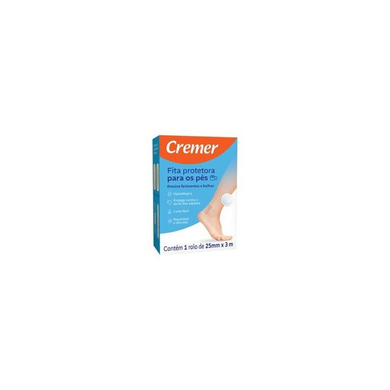 Cremer Fita Proteção Pés 25mmx3m: Proteção e Conforto!