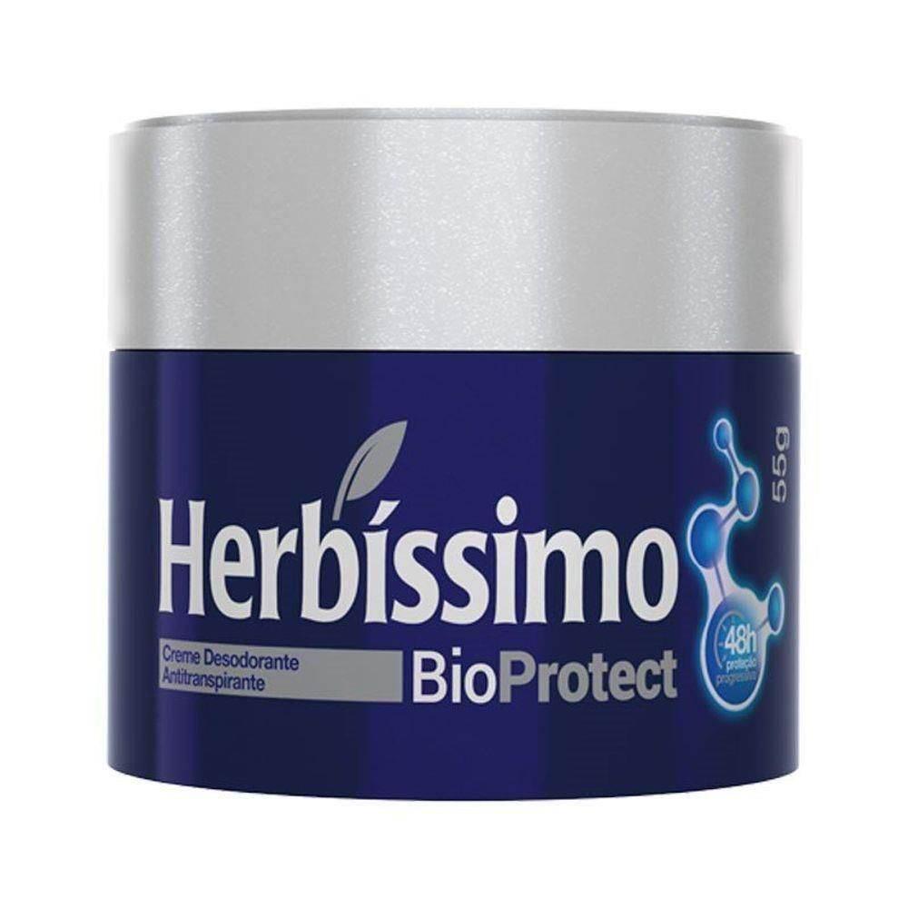 Desodorante Creme Herbíssimo 55g Bio Protect - Drogaria Poupa Centro