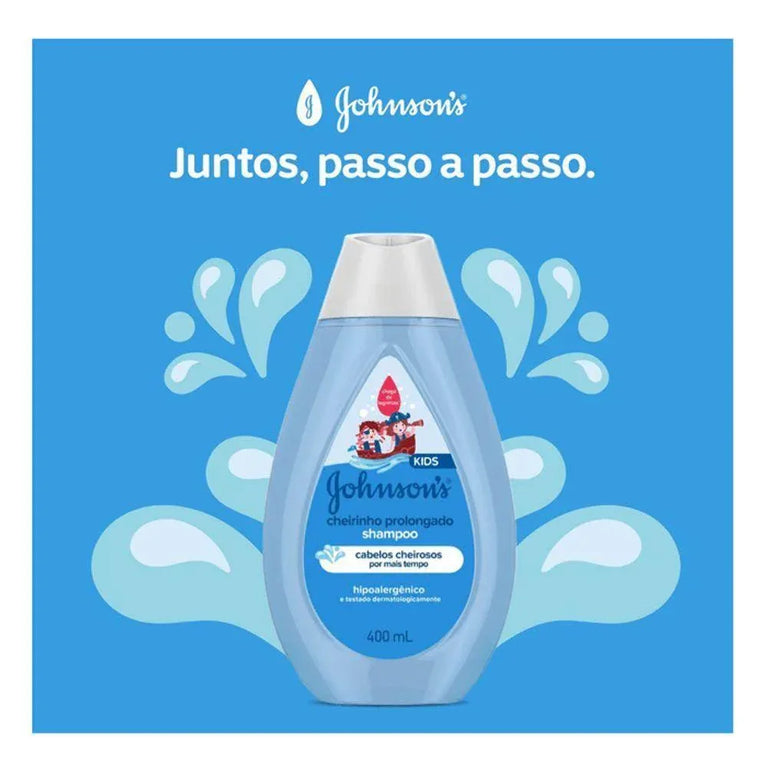 Shampoo Johnson's Baby Cheirinho Prolongado 400ml - Drogaria Poupa Centro