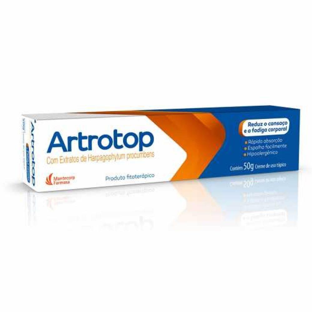 Artrotop Creme 50g - Drogaria Poupa Centro