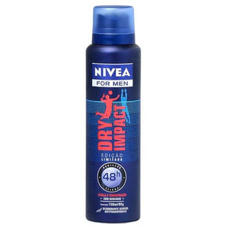 Desodorante Masculino Nivea For Men Dry Impact 150mL - Drogaria Poupa Centro