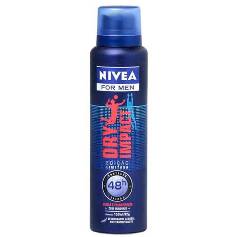 Desodorante Masculino Nivea For Men Dry Impact 150mL - Drogaria Poupa Centro