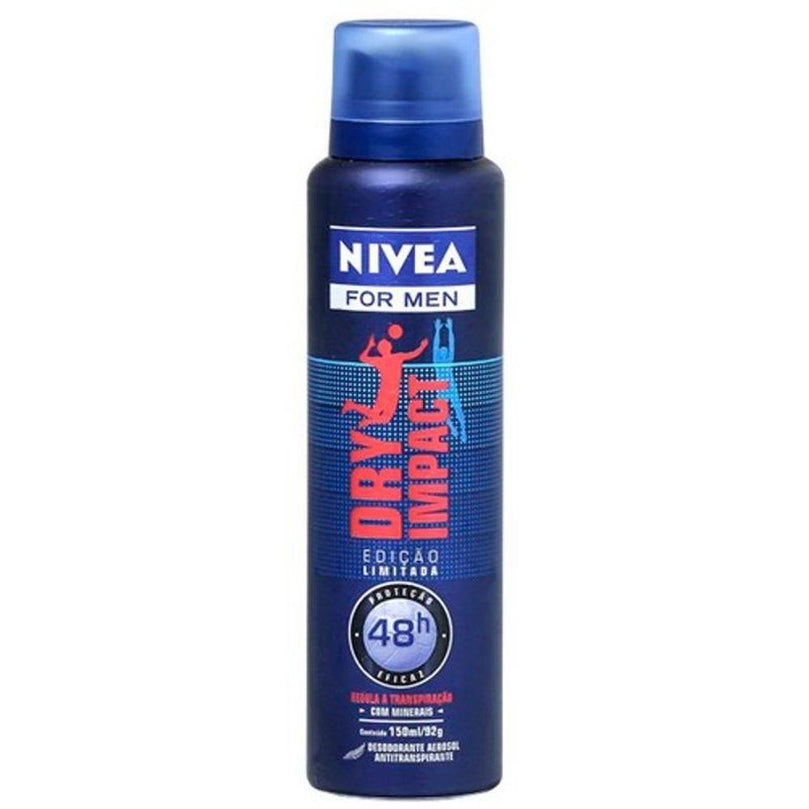 Desodorante Masculino Nivea For Men Dry Impact 150mL - Drogaria Poupa Centro