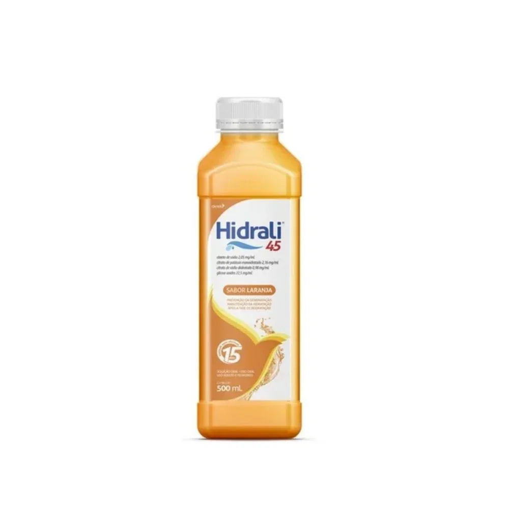 Soro Hidrali 45 Sabor Laranja - 500Ml