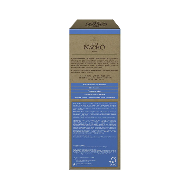 Condicionador Tio Nacho Antiqueda Engrossador -415ml