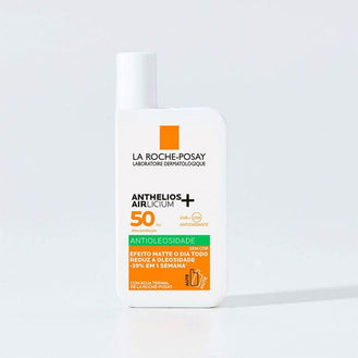 Protetor Solar Facial La Roche-Posay Anthelios Airlicium Sem Cor FPS 50 - 40ml - Drogaria Poupa Centro