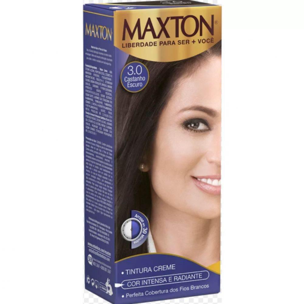 Tinta Maxton Nº3.0 Castanho Escuro - 60G - Drogaria Poupa Centro
