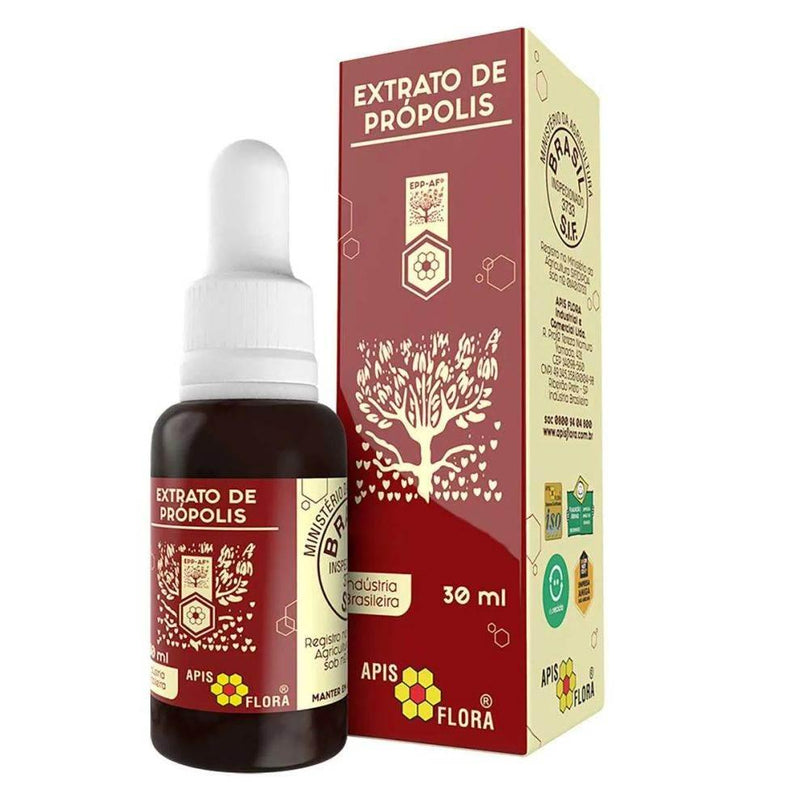 Extrato de Própolis Apis Flora Solução 30ml - Drogaria Poupa Centro