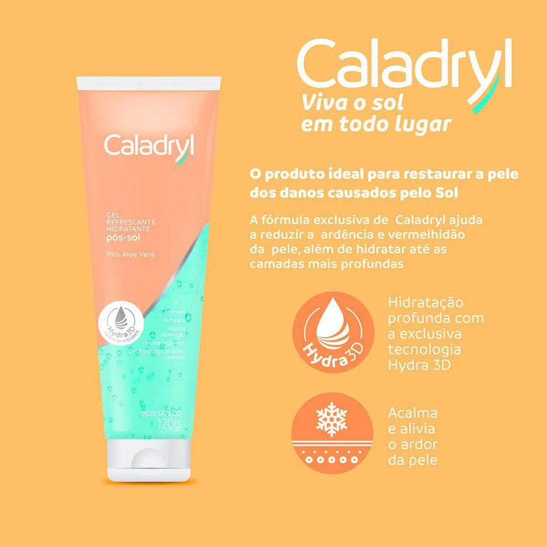 Gel Pós-Sol Caladryl 120g