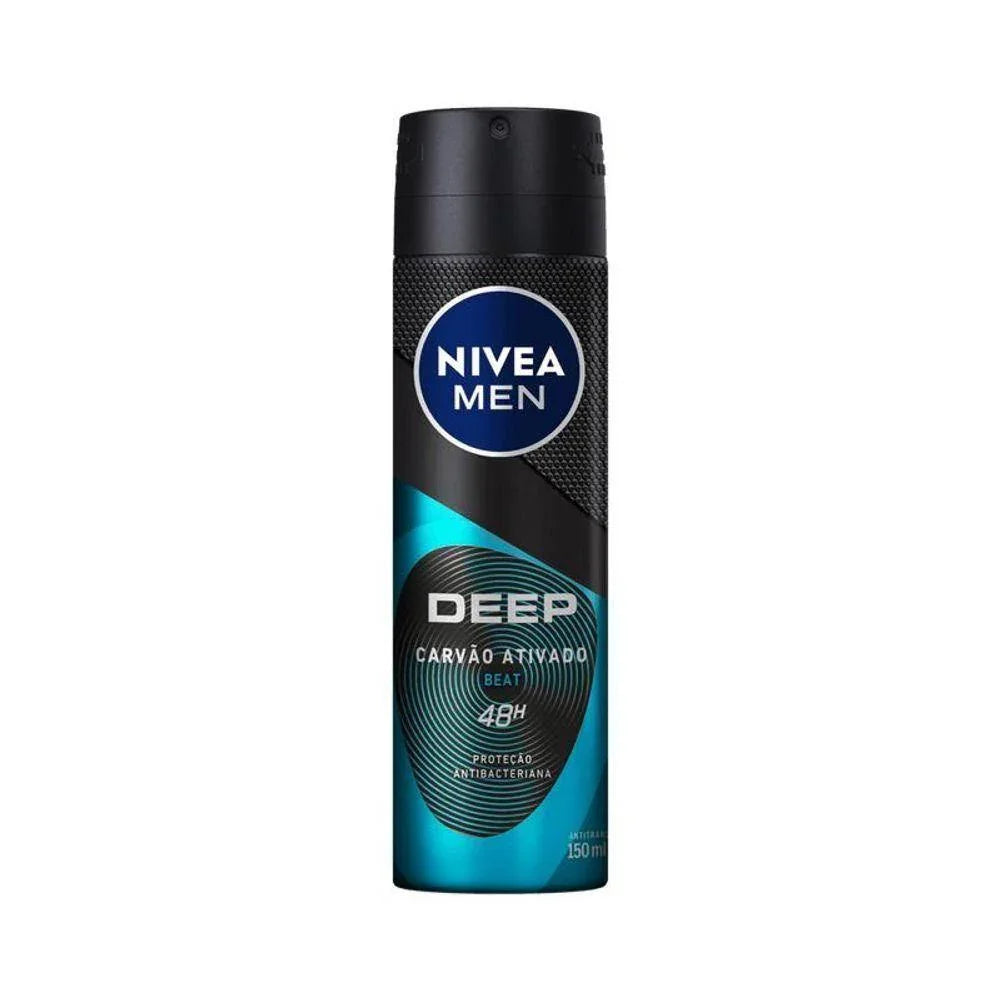 Desodorante Nivea Deep Carvao Ativado 150Ml - Drogaria Poupa Centro