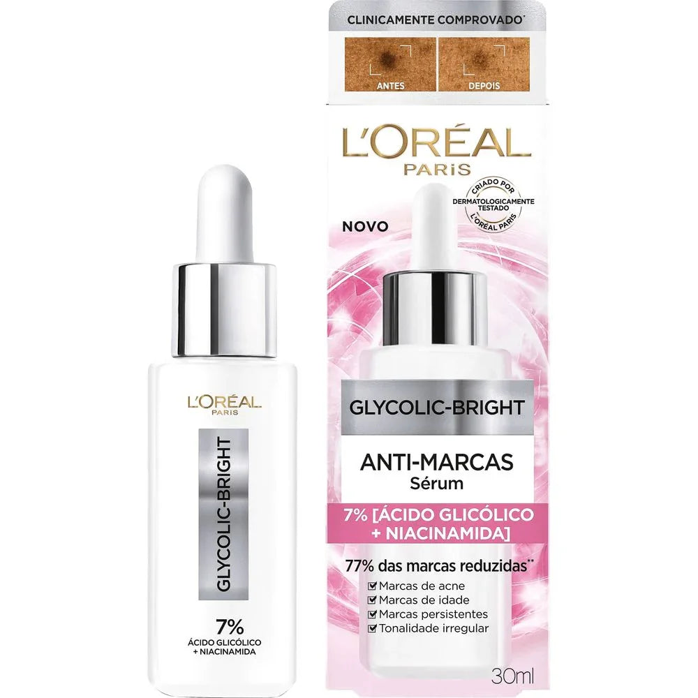 Glycolic Bright Serum Lor 30Ml - Drogaria Poupa Centro
