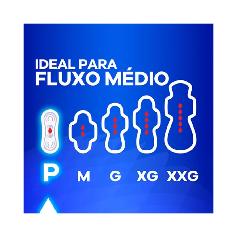 KIT COM 6 Absorvente Always Super Protecao Seca sem Abas 8 Unidades