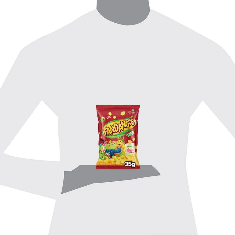 Salgadinho Presunto Elma Chips Fandangos 35G