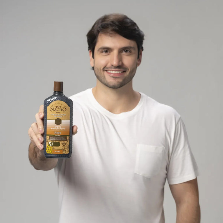 Condicionador Tío Nacho Antiqueda Efeito Antigrisalho 415ml