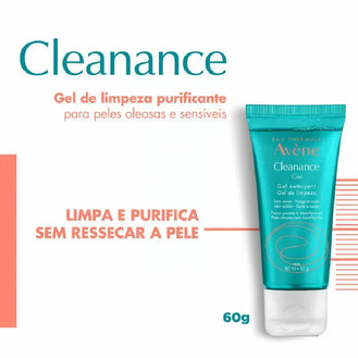 Gel de Limpeza Avène Cleanance Rosto e Corpo 60ml