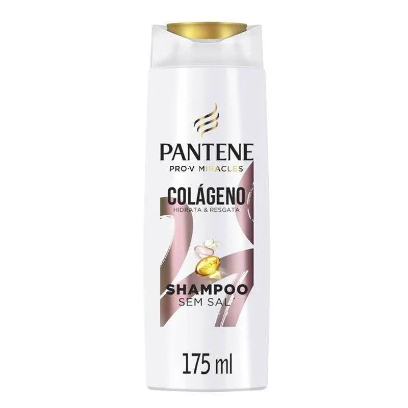 Shampoo Pantene Colágeno Hidrata & Resgata -175ml - Drogaria Poupa Centro
