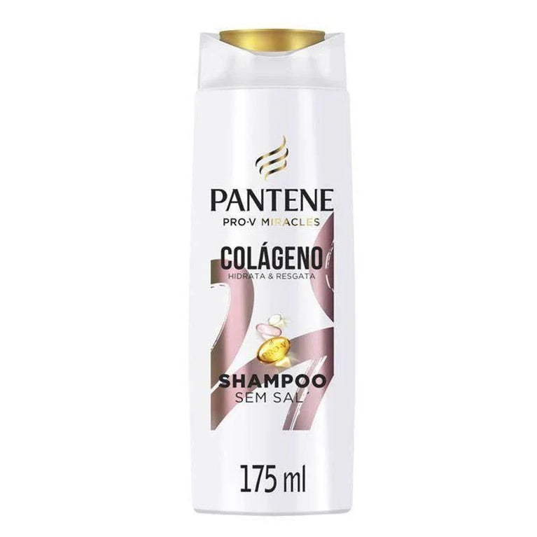 Shampoo Pantene Colágeno Hidrata & Resgata -175ml - Drogaria Poupa Centro