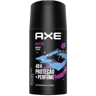 Desodorante Axe Body Spray marine, aerossol, 152mL - Drogaria Poupa Centro