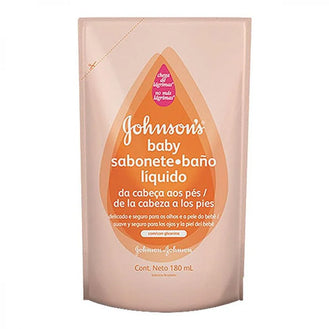 Sabonete Líquido Johnson's Baby Refil Glicerinado - 180Ml