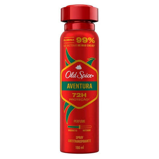 Desodorante Antitranspirante 72H Masculino Old Spice Aventura 150mL - Drogaria Poupa Centro