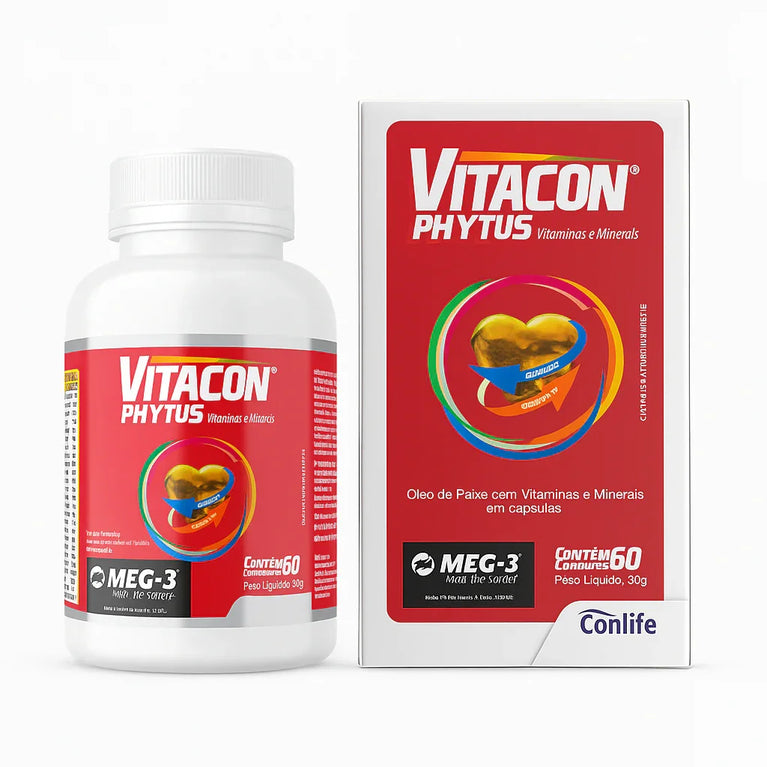 Vitacon Phytus Ômega 3 60 Cápsulas Gelatinosas