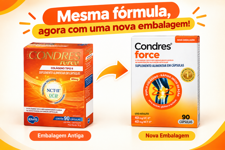 Colágeno Tipo II Condres Force 90 cápsulas