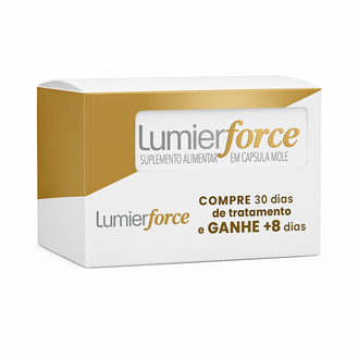 Suplemento Alimentar Lumier Force 30 Cápsulas