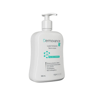 Hidratante Corporal e Facial Dermovance S Pele Seca e Sensível 500ml