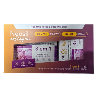 Colágeno Neosil Collagen Cabelos e Pele 30 Saches
