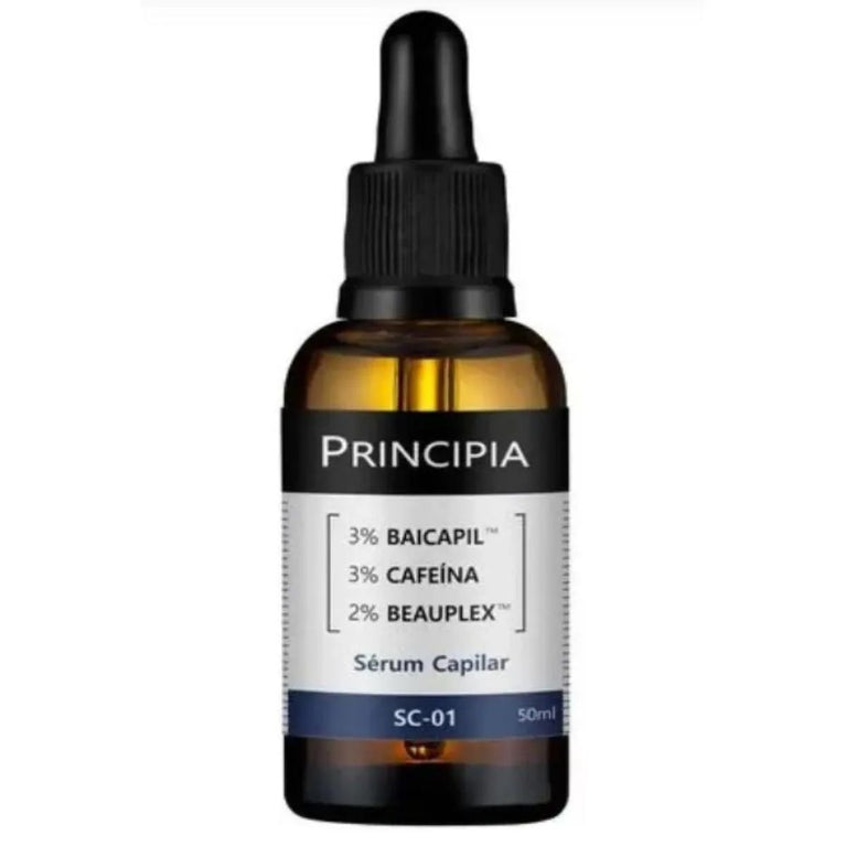 Sérum Capilar Principia SC-01 com 3% Baicapil e 3% Cafeína 50ml