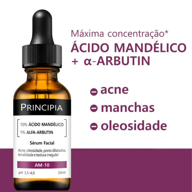 Serum 10% Acido Mandelico + Alfa-Arbutin Principia Skincare
