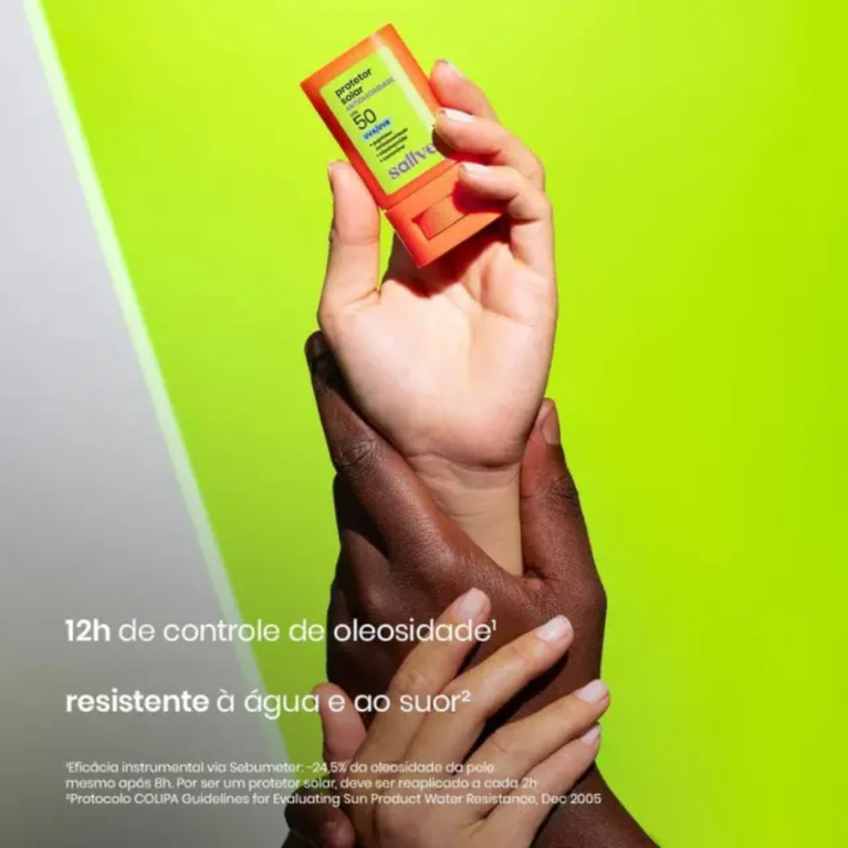 Protetor Solar Facial Sallve Bastão FPS 50 15g