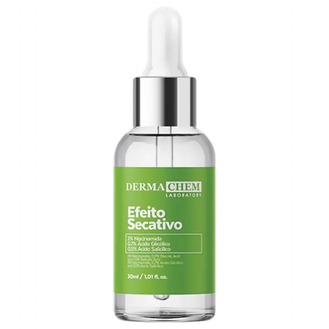 Sérum Efeito Secativo Dermachem 30ml - Controle de Acne e Oleosidade VALIDADE 07/2026