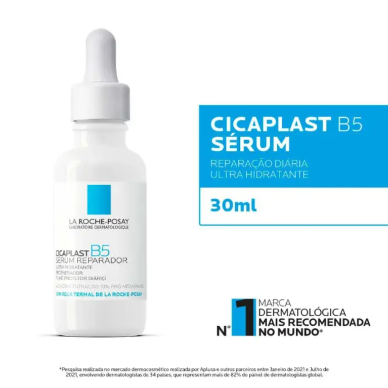 Cicaplast B5 Sérum Reparador Facial La Roche-Posay 30ml VALIDADE 09/26
