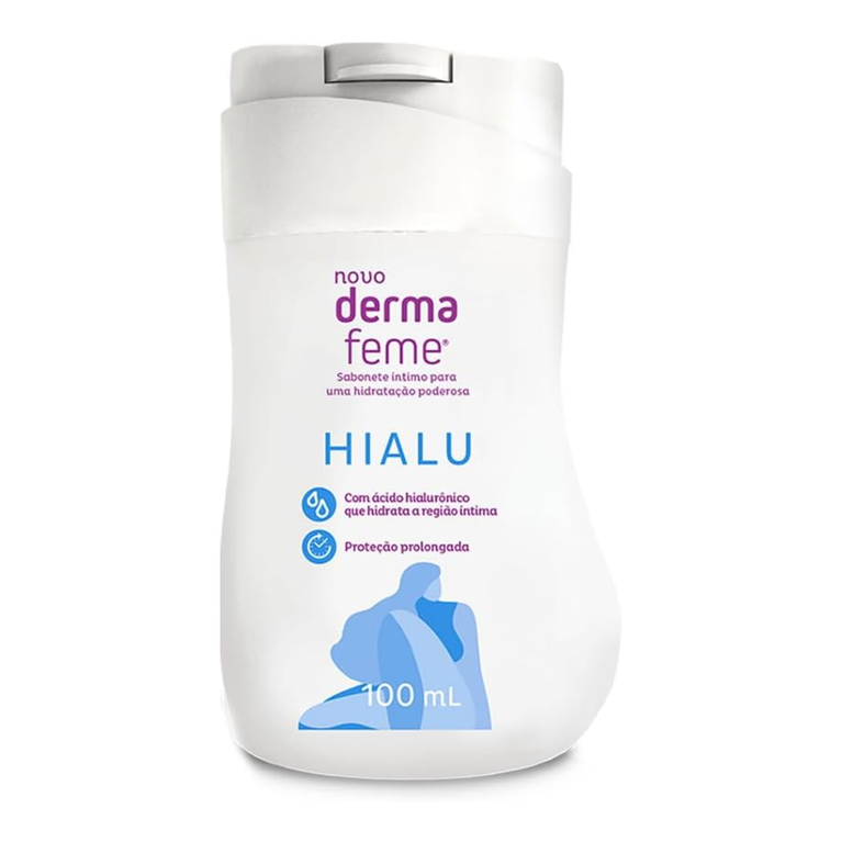Sabonete Íntimo Dermafeme Ácido Hialurônico 100ml